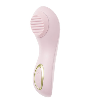 Blush Dahlia Rotating Stimulating Personal Massager - Pink - Image 2