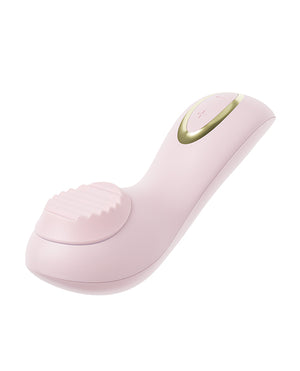 Blush Dahlia Rotating Stimulating Personal Massager - Pink - Image 4