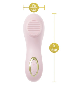 Blush Dahlia Rotating Stimulating Personal Massager - Pink - Image 5