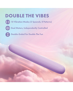 Play With Me Double Ended Vibrator - Purple - Image 5