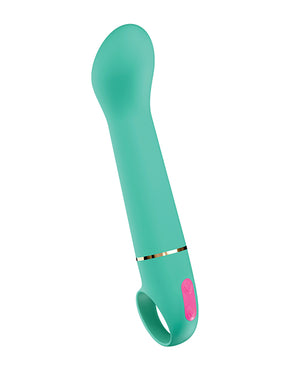 Aria - Flirty AF 2.0 - Rechargeable Vibe - Teal - Image 2