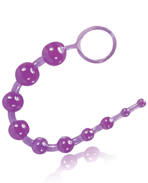 B Yours Blush B Yours Basic Anal Beads - Purple
