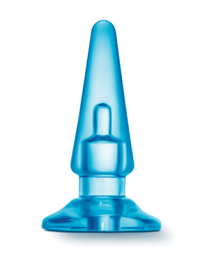 B Yours Blush B Yours Basic Anal Plug - Blue - Image 4