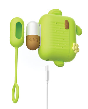 Play With Me Blush Play With Me Blooming Bliss Remote Controlled Vibrating Kit - Green - Image 3