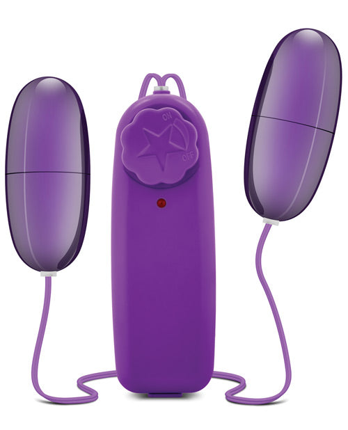 B Yours Blush B Yours Double Pop Eggs - Plum - Image 2