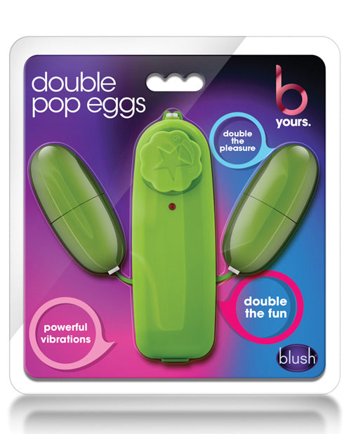 B Yours Blush B Yours Double Pop Eggs - Lime
