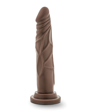 Dr. Skin Blush Dr. Skin 7.5" Basic Realistic Cock - Chocolate - Image 2