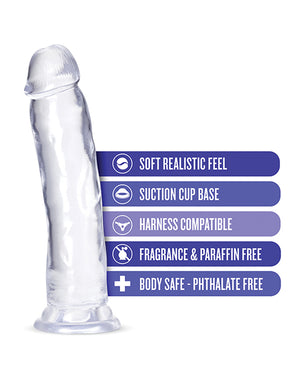 B Yours Plus Blush B Yours Plus 9" Thrill n Drill - Clear - Image 5