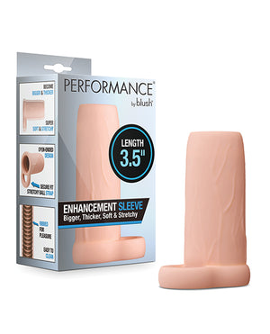 Performance Blush Performance 3.5" Enhancement Sleeve - Beige