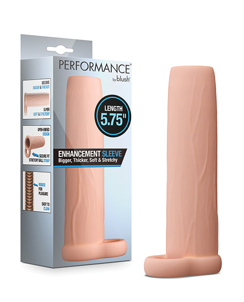Performance Blush Performance 5.75" Enhancement Sleeve - Beige