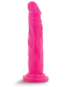 Neo Blush Neo 7.5" Dual Density Cock - Neon Pink