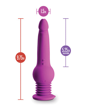 Impressions Blush Impressions New York Gyro Quake Dildo - Purple - Image 4