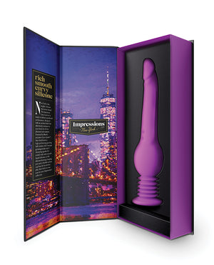 Impressions Blush Impressions New York Gyro Quake Dildo - Purple - Image 5