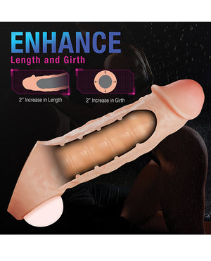 Blush Performance Plus - Intrepid - 2 Inch Silicone Penis Xtender - Beige - Image 4