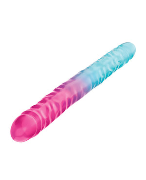 B Yours Blush B Yours 18" XX Large Double Dong Candy Papi - Multi Colors - Image 3