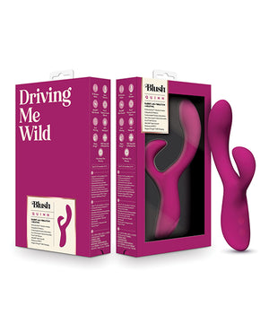 Blush Quinn Rabbit Vibrator - Burgundy