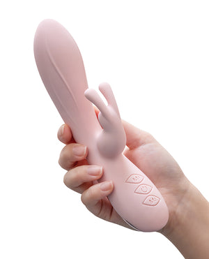 Blush Novelties Blush Morgan Rabbit Vibrator - Pink - Image 4