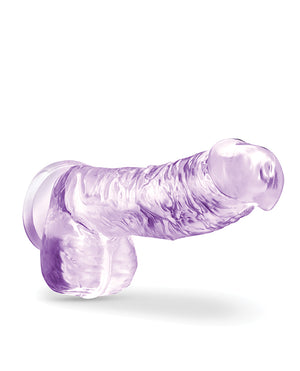 Naturally Yours Blush Naturally Yours 6" Crystalline Dildo - Amethyst - Image 3