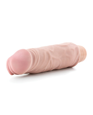 X5 Plus Blush X5 Plus Hard On Vibrating 9" Dildo - Beige - Image 3