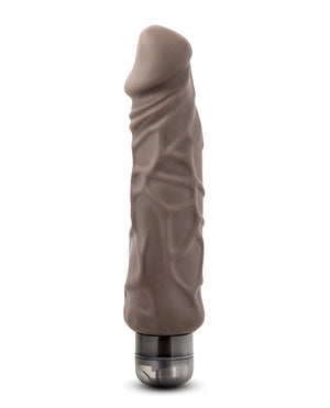 X5 Plus Blush X5 Plus Hard On Vibrating 9" Dildo - Brown - Image 2