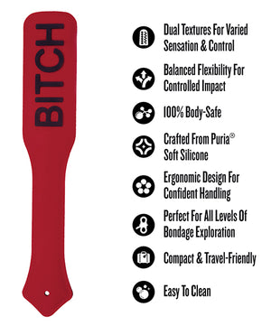 Temptasia Blush Temptasia Ardor Paddle - Red - Image 5