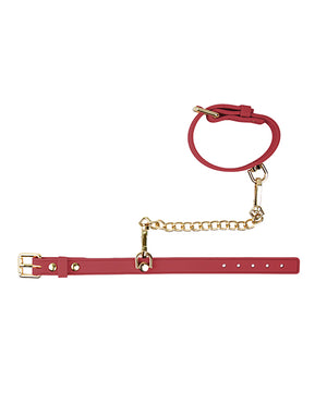 Temptasia Blush Temptasia Ardor Wrist &amp; Ankle Restraints - Red - Image 4