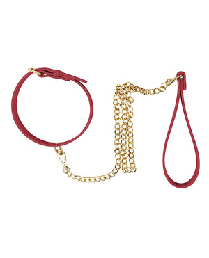 Temptasia Ardor Collar & Leash - Red - Image 3