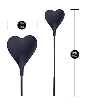Blush Temptasia Ardor Heart Crop - Black