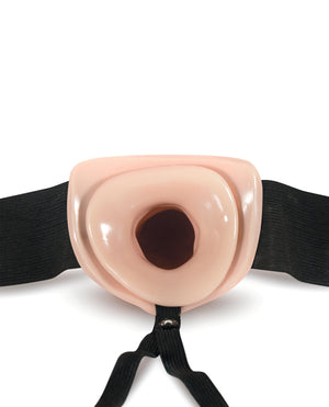 Dr. Skin Blush Dr. Skin 7" Hollow Strap On - Vanilla - Image 2