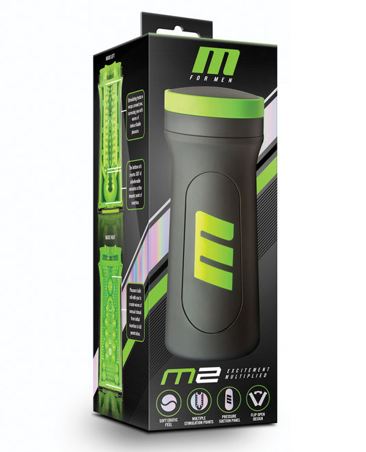 M for Men Blush M for Men M2 Superior Stroker - Black