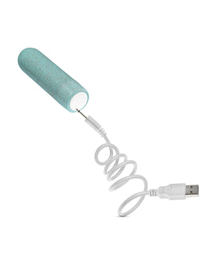 Gaia Blush Gaia Eco Rechargeable Bullet - Aqua - Image 4