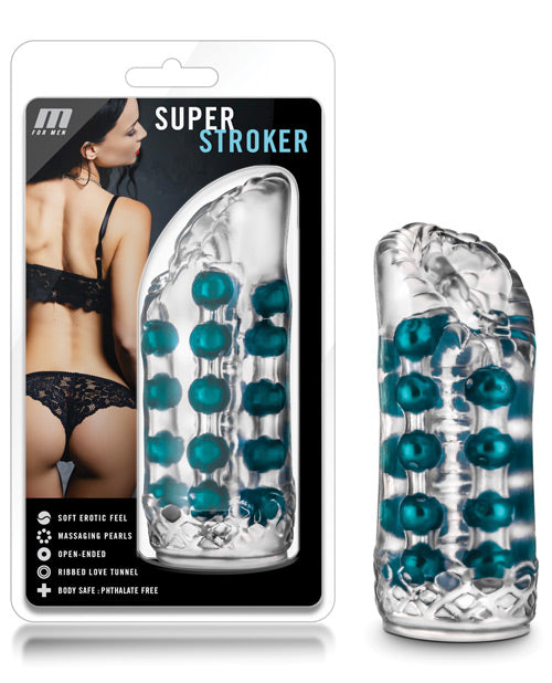 M for Men Blush M for Men Super Stroker - Clear
