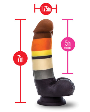 Avant Blush Avant P9 Bear Pride Dildo - Multi Color - Image 5