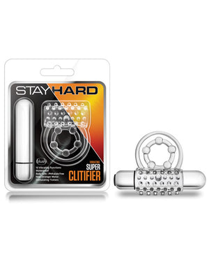 Stay Hard Blush Stay Hard Super Clitifier Cock Ring - Clear - Image 4