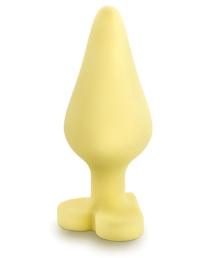 Play With Me Blush Play With Me Naughty Candy Heart Spank Me Plug - Yellow - Image 5