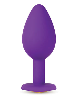 Temptasia Blush Temptasia Bling Plug w/Gem Small - Purple - Image 3