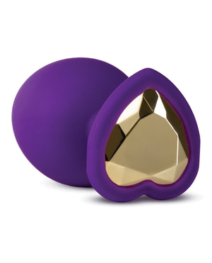 Temptasia Blush Temptasia Bling Plug w/Gem Small - Purple - Image 4