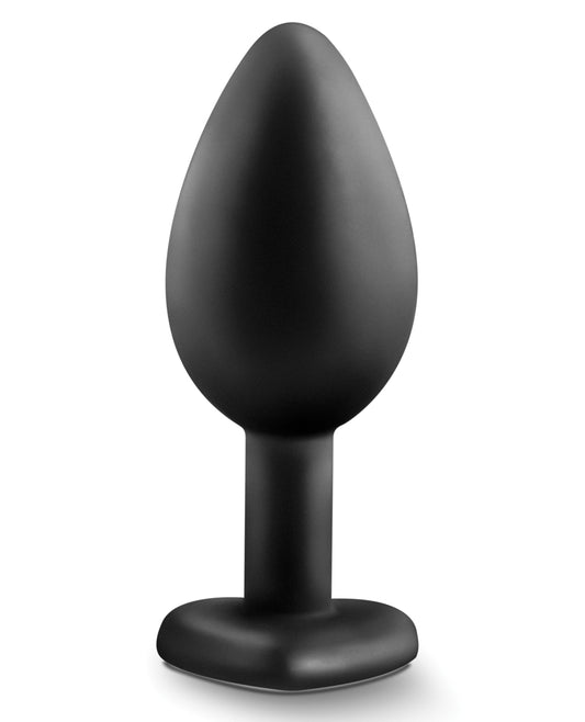 Temptasia Blush Temptasia Bling Plug w/Gem Small - Black