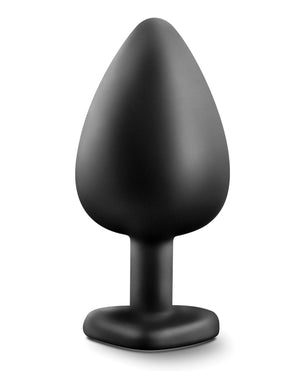 Temptasia Blush Temptasia Bling Plug w/Gem Large - Black - Image 3