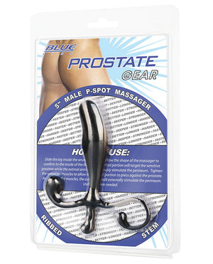 Blue Line Blue Line C &amp; B 5" Male P-Spot Massager - Black