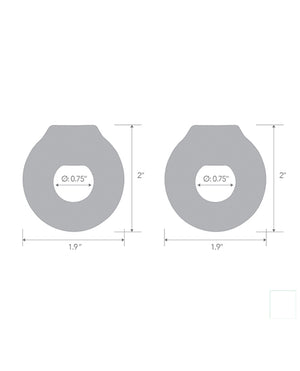 Blue Line Blue Line C &amp; B Ultra-Stretch Stamina Endurance Ring - Jelly Blue Pack of 2 - Image 5