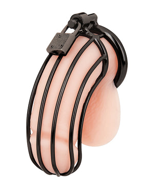 Blue Line Blue Line Prisoner Cock Cage - Black - Image 2