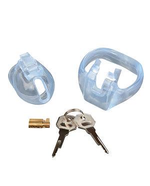 Small Dick Acrylic Mini Chastity Cage - Image 4