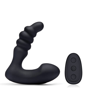 Blue Line Blue Line Vibrating Prostate Prodder w/Remote - Black - Image 3