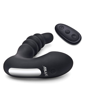 Blue Line Blue Line Vibrating Prostate Prodder w/Remote - Black - Image 4