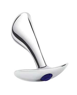 Blue Line Blue Line 2.5" Stainless Steel Bling Prostate Massager Plug - Image 3