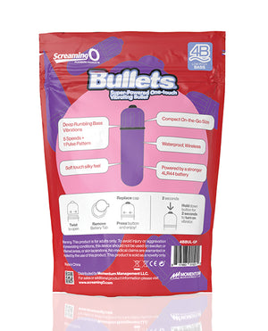 Screaming O Screaming O 4B Bullet - Grape - Image 5