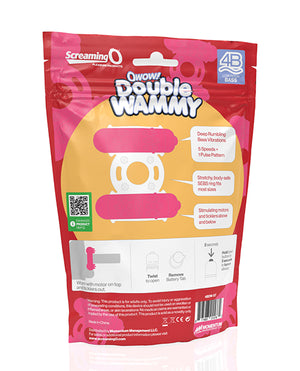 Screaming O Screaming O 4B Double Wammy - Strawberry - Image 5