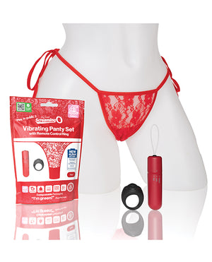Screaming O Screaming O My Secret 4T Panty Vibe w/Remote - Red