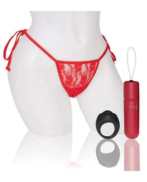 Screaming O Screaming O My Secret 4T Panty Vibe w/Remote - Red - Image 2